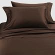 Chocolate Hotel Spa Collection 4 piece Sheet Set - 300 Thread Count - 100 Percent Cotton - Queen Size