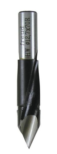 Freud TH80057R Industrial Carbide Tipped Through Hole Boring Bit Right Hand- 8mm Diameter- 10mm Shank- 57.5mm Length