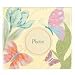C.R. Gibson Shangri-La Series, Post Bound Deluxe Brag Photo Album with Flower & Butte...