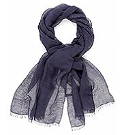 Autograph Lightweight Linen Blend Scarf with Silk