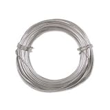 Aluminum Craft Wire 18 Gauge 39 Feet SILVER