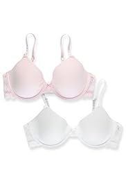 2 Pack Angel Lace Wing Underwired Teen Bras