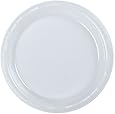 Hanna K. Signature Collection 50 Count Plastic Plate, 7-Inch, Clear