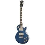 Epiphone Les Paul Tribute Plus Guitar with Case, Midnight Sapphire Blue