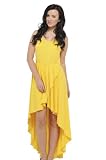 AXParis Drop Back Wrap Over Dress