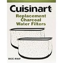 Cuisinart DCC-RWF1 Replacement Coffeemaker Water Filters, Set of 2