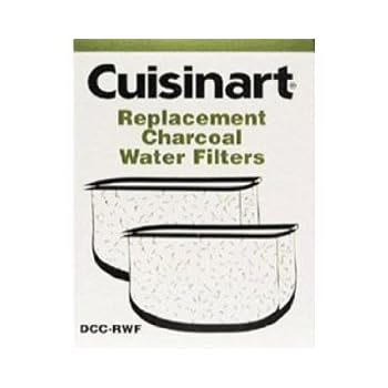 Set A Shopping Price Drop Alert For Cuisinart DCC-RWF1 Replacement Coffeemaker Water Filters, Set of 2