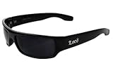 LOCS Sunglasses Hardcore Black Dark Lens 0103