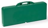 Picnic Time Picnic Table Portable Table With 4 Bench Seats Folds Into Carrying Case (Hunter Green)