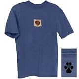 Appliqued Dachshund Brown Tee Shirt