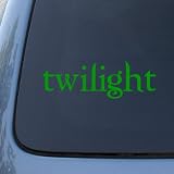 TWILIGHT Logo Large - Vinyl Car Decal Sticker #1838 | Vinyl Color: GREEN