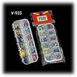 Rectangle Container + Rheinstone Round *NEW*