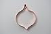 The Fussy Pup Vintage Teardrop Christmas Tree Ornament Cookie Cutter, 3x4 inches