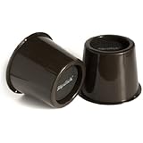 Slipstick CB652 3 Inch Under Bed Storage Bed Risers / Furniture Risers, Adds 3" Height (Set of 4 Bed Lifts) Supports 2,000 lbs