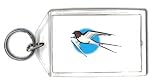 Keychain with bird, animal, sign, horoscope, swallow, chinese, forecast, astrology