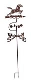 ADORN HORSE WEATHERVANE WITH GROUND STAKE Outdoor Living