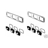 1964 Dodge Polara Tail & Back-Up Light Lens & Gasket Set by Atlas