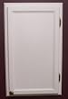 (WC-418) Solid Wood In the Wall Bathroom Recessed Medicine Cabinet, Your choice of Enamel Finish, 4" Deep, mounts in wall using only construction adhesive