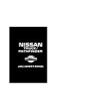 1992 NISSAN TRUCK PATHFINDER Owners Manual User Guide by Nissan