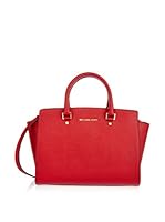 Michael Kors Bolso asa de mano Selma (Rojo)