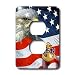 US Navy - Navy Chief Petty Office - Light Switch Covers - 2 plug outlet cover Image