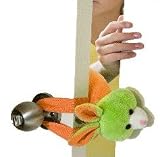 DigitsaverTM Door Pinch Guard, Boy Bunny