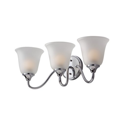 Murray Feiss VS30003 Jela 3 Light Bathroom Vanity Light Chrome Ben B