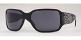 Versace - VERSACE 4110B GB1/87 RHINESTONE BLACK PLASTIC SUNGLASSES