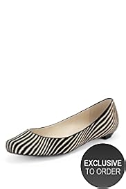 Autograph Leather Slip-On Animal Print Pumps