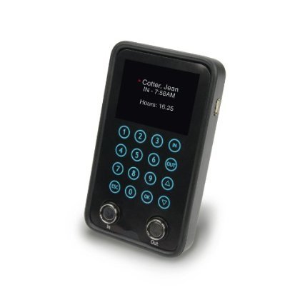 Royal Time Pilot Vetro Electronic Time Clock, Charcoal (39137S)