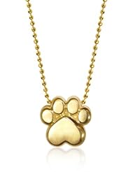 Alex Woo "Little Activist" Paw Pendant Necklace