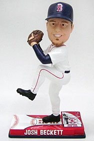 Boston Red Sox Josh Beckett Forever Collectibles On Field Bobble Head