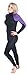 Storm Black/Purple Lycra Dive Skin for Scuba Diving, Snorkeling and Water Sports