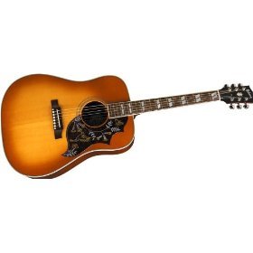 Gibson Hummingbird Acoustic-Electric Guitar, Heritage Cherry Sunburst Nickel