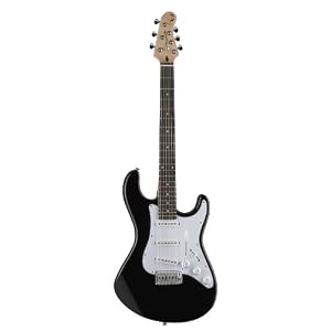 Playmate by Dean Avalanche Electric Guitar Kit (Amp, Gig Bag, Black)
