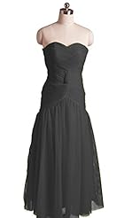 Chiffon  Off the Shoulder Evening Dress/Prom Dress  With Ruffles