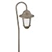 Tools & Hardware : Malibu CS120TA Low Voltage 18-Watt Metal Lantern Walk Light, Architectural Bronze with Frosted Glass Globe