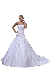 Strapless Floral Print Pleated   Ball Gown  Dress