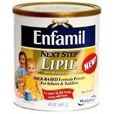 Enfamil Next Step Lipil Milk-Based Infant Formula for Infants & Toddlers, Iron Fortified , 24 oz (681 g)