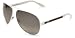 Gucci Men's 1951/S Aviator Sunglasses,White Frame/Green Grey Ss Lens,One Size