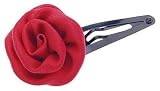 L. Erickson Chateau Rose Cliq Claq - Silk Charmeuse Red