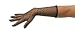 CLEARANCE 8-Button Length Delicate Nylon Filet Hand Crochet Glove In Black Or White