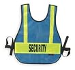 Condor 1YAW2 Safety Vest, Security, Blue, Reflective