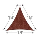 TS-18 Shade Sail - Mahagony