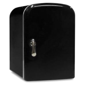 4 Liter AC/DC Portable Mini Fridge Cooler Warmer (Black) 4 Liter AC/DC Portable Mini Fridge Cooler Warmer (Black)