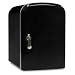 4 Liter AC/DC Portable Mini Fridge Cooler Warmer (Black)