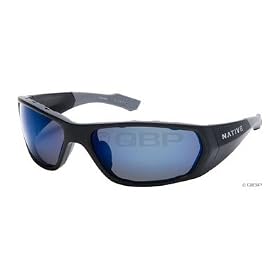 Click here to buy Native - Endo Sunglasses, Asphalt w  Polarized Blue Reflex Gray Lens.