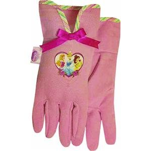 Midwest Glove PR101T Disney Princess Canvas Glove, Light Pink