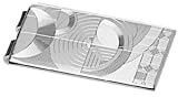 Frank Lloyd Wright Hoffman Carpet Silver Etched Money Clip