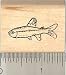 Neon Tetra Fish Rubber Stamp